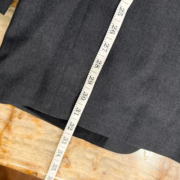 Lauren Ralph Lauren Mens Two Button Sport Coat Charcoal Gray Single Breasted 42R